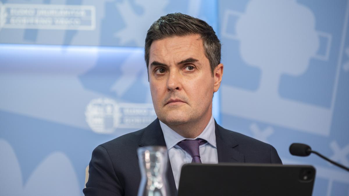 El consejero de Industria, Transición Energética y Sostenibilidad, Mikel Jauregi.