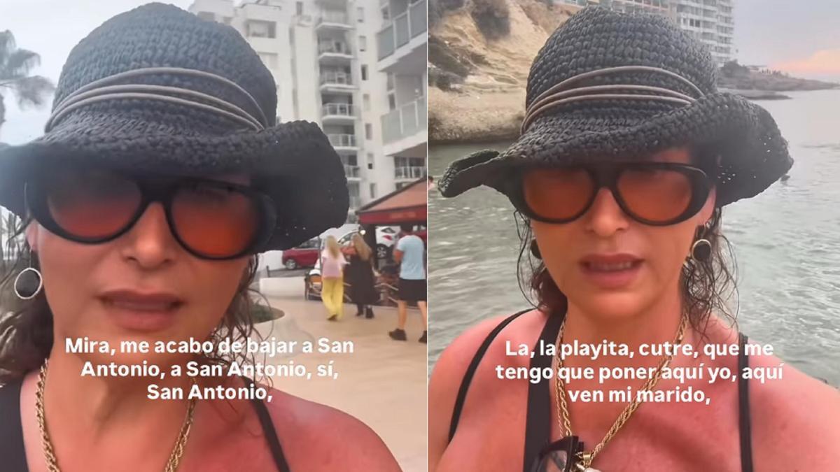 La mujer pretendía ir a comprar varios artículos y provisiones, pero se encontraba con una situación que ella ha calificado de “auténtica vergüenza para los que tenemos barco".