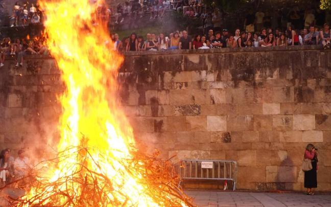 El fuego volverá aser protagonista la noche del 23 de junio en la plaza Balda de Azkoitia.