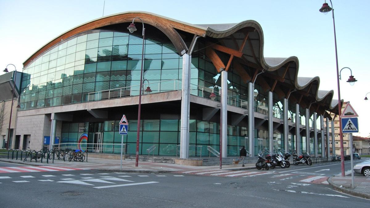 El polideportivo de Zarautz