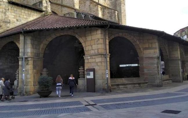 Misa en la basílica de Santa María
