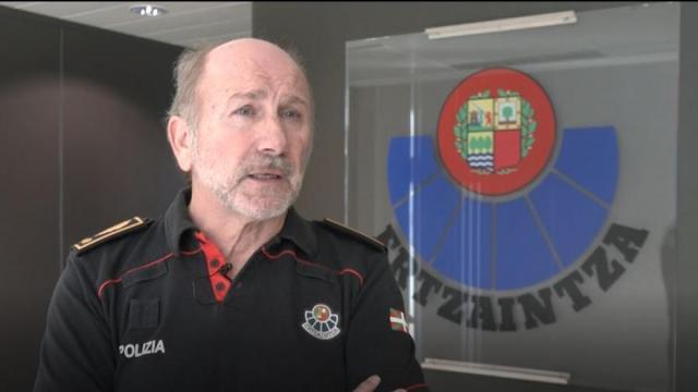 El jefe de la Ertzaintza, Josu Bujanda