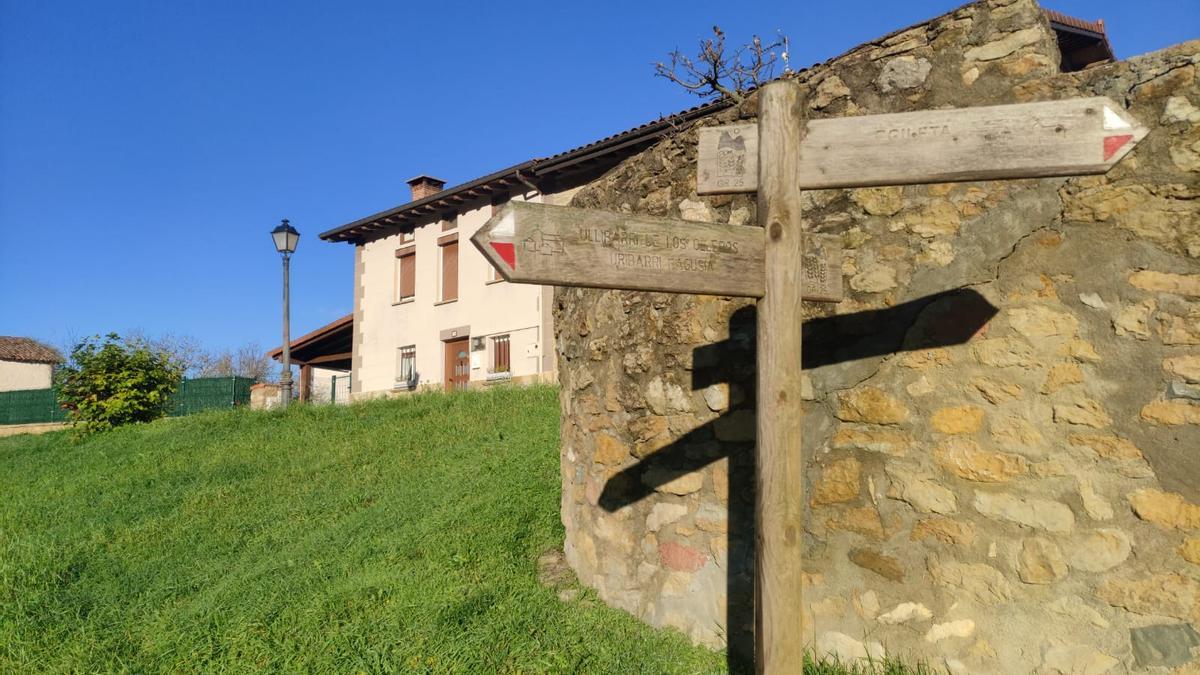 Indicaciones en Ullibarri de los Olleros