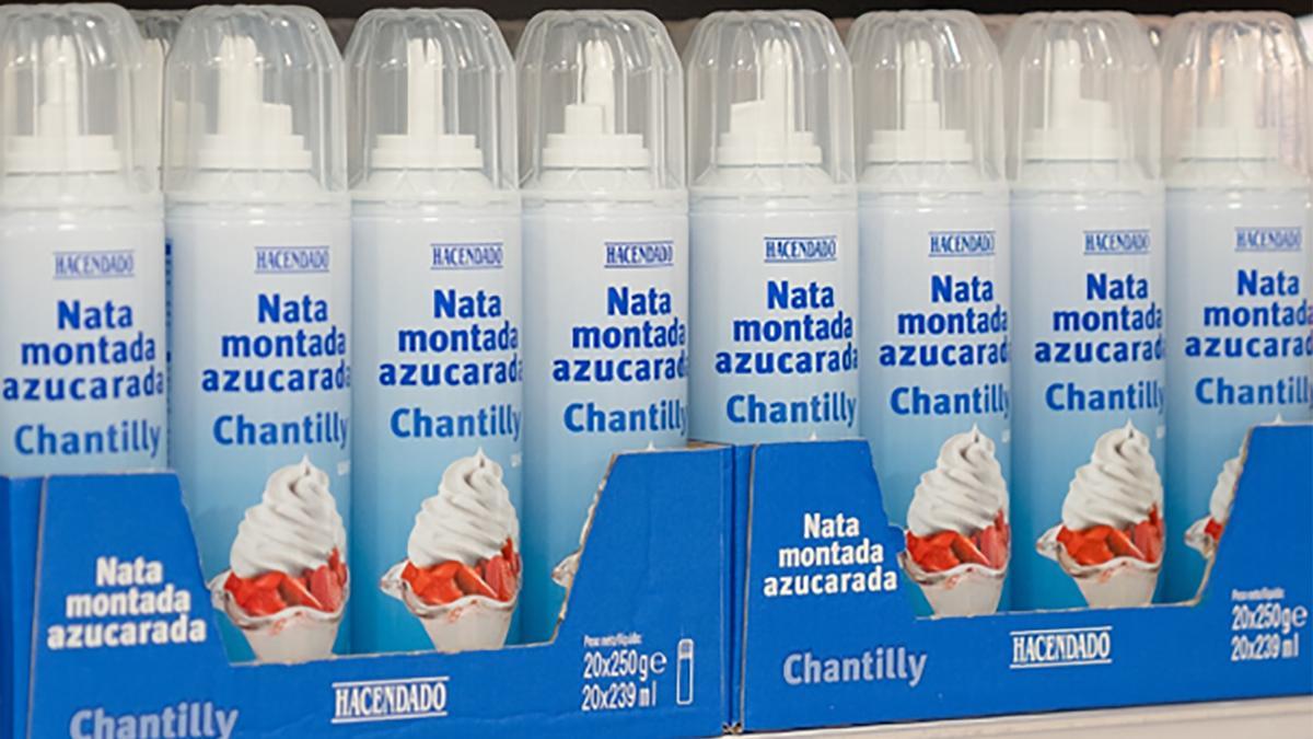 Nata montada de Lácteos de Karrantza.