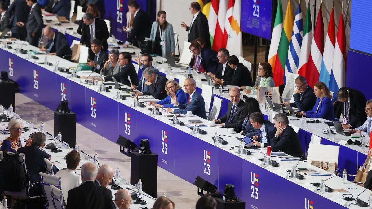 La reunión del Ecofin de septiembre en una foto de archivo.