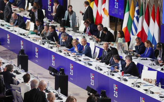 La reunión del Ecofin de septiembre en una foto de archivo.