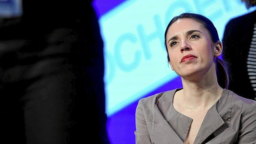 La ministra de Igualdad, Irene Montero.