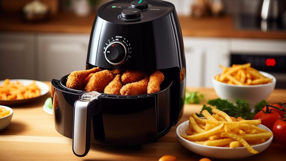 En la freidora de aire se puede cocinar bocaditos de carne o pescado congelados además de las tradicionales patatas.
