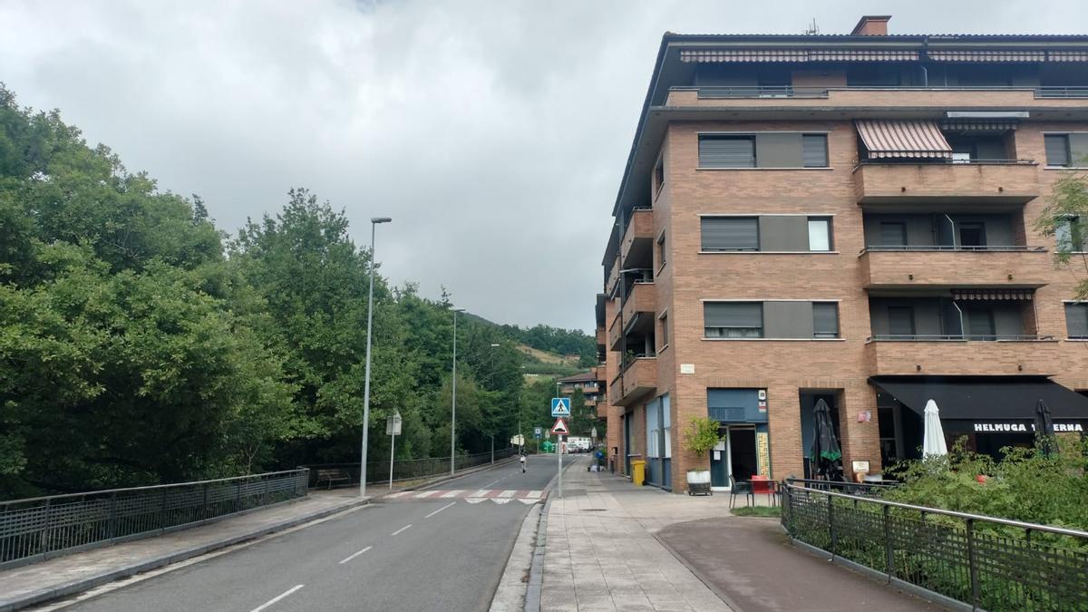 En Ugarkalde es un una de las primeras zonas donde se han sustituido las luminarias.