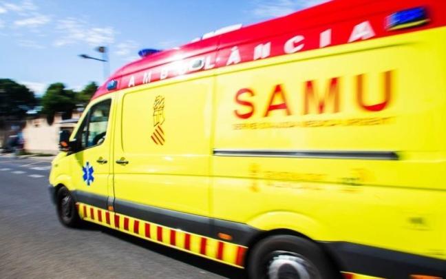 Ambulancia del Servicio de Ayuda Médica Urgente (SAMU), en una imagen de archivo.