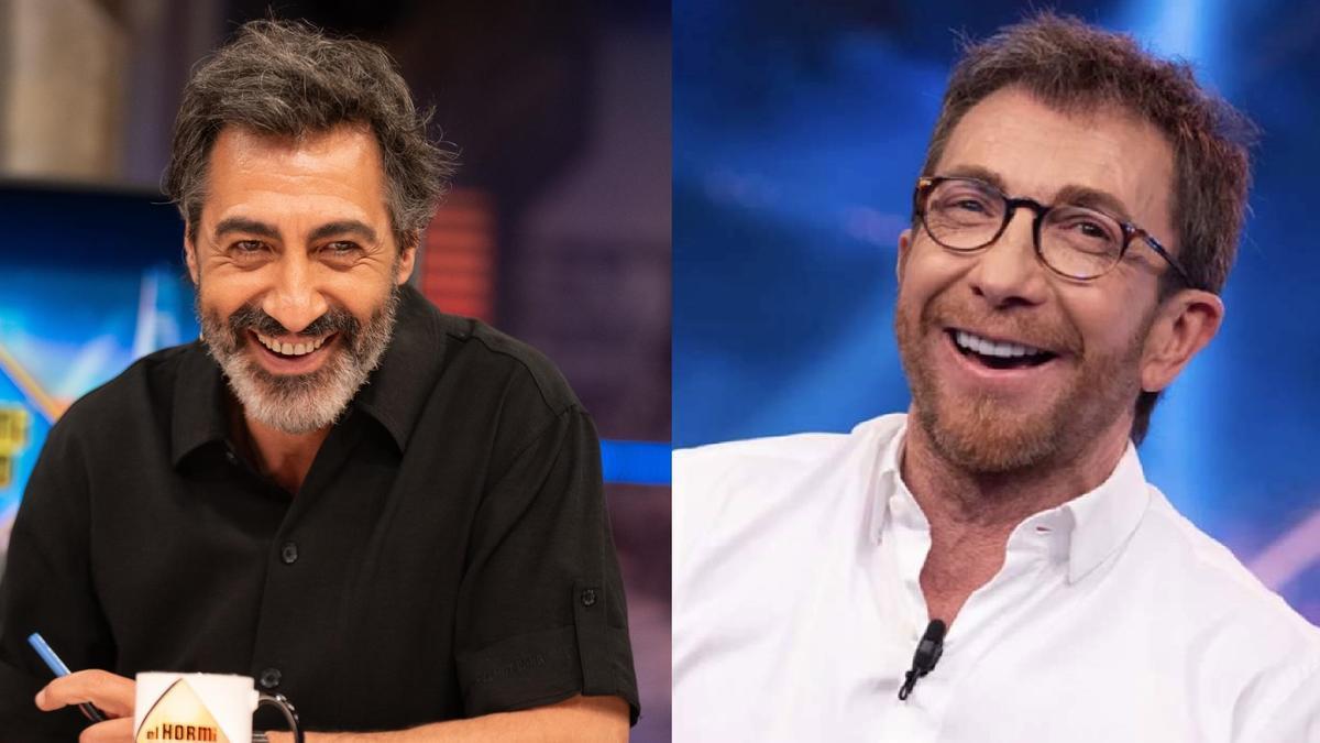 Juan del Val y Pablo Motos, en 'El Hormiguero'.