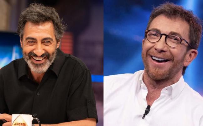 Juan del Val y Pablo Motos, en 'El Hormiguero'.