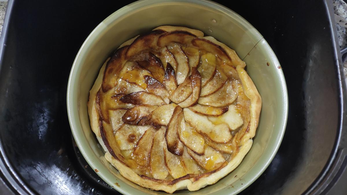 Hojaldre de manzana clásico.