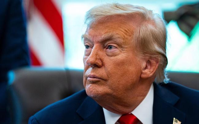 El presidente de Estados Unidos, Donald Trump, en el Despacho Oval de la Casa Blanca.