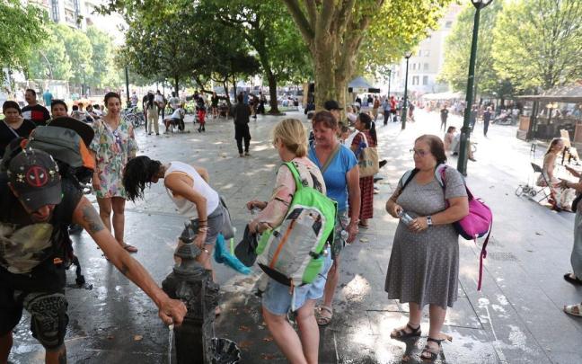 Ola de calor en agosto de 2025.