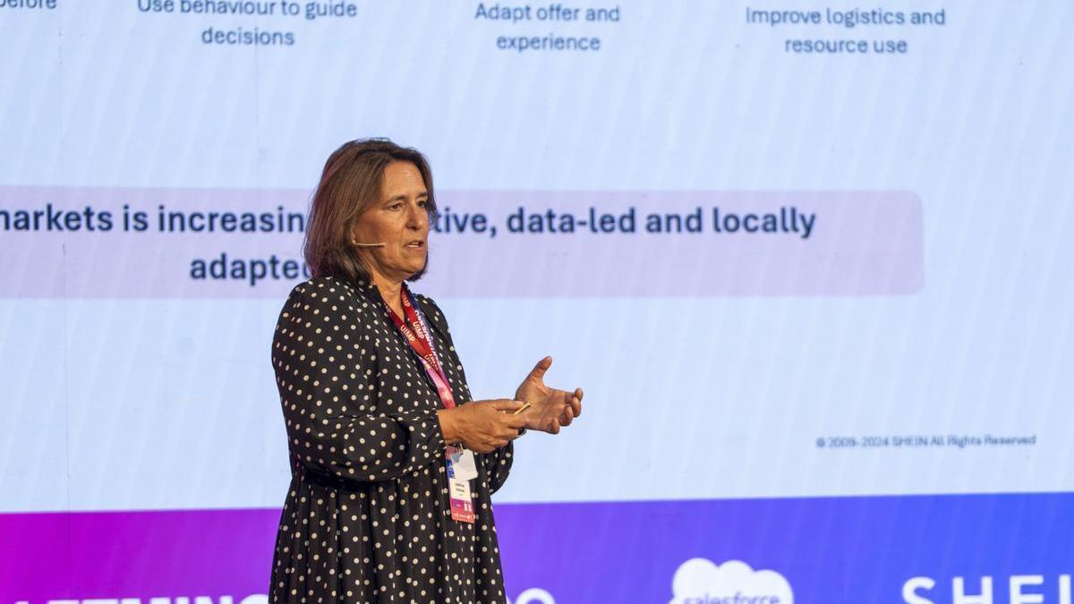 La directora de Marca de Shein para Europa, Oriente Medio y África (EMEA), Christina Fontana