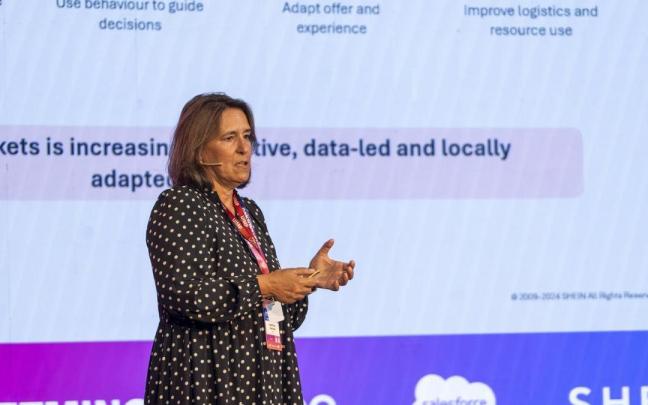La directora de Marca de Shein para Europa, Oriente Medio y África (EMEA), Christina Fontana