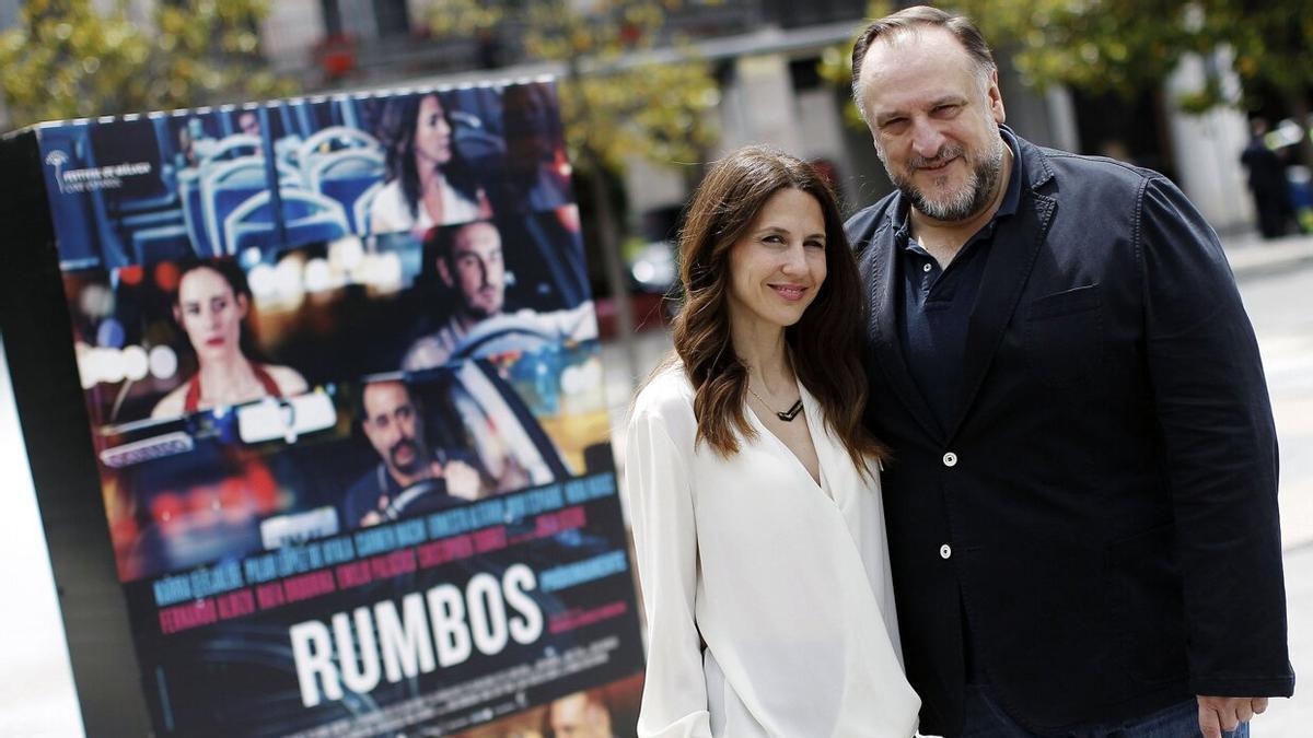 Fernando Albizu, en la presentación de la película 'Rumbos'