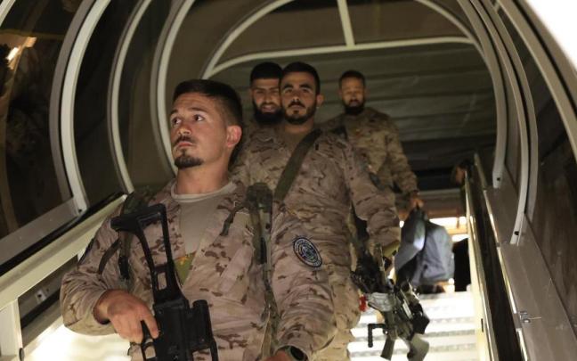 Antes de esta llegada, casi un centenar de militares españoles ya habían sido evacuados de Irak.