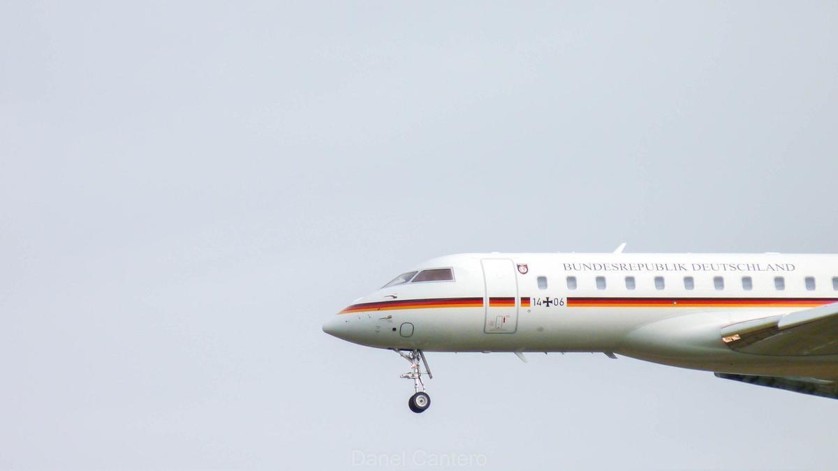 En imágenes: La Fuerza Aérea de Alemania hace una escala en Foronda