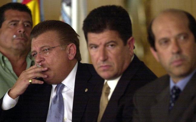 Pedro Cortés (2I) en una imagen de archivo.