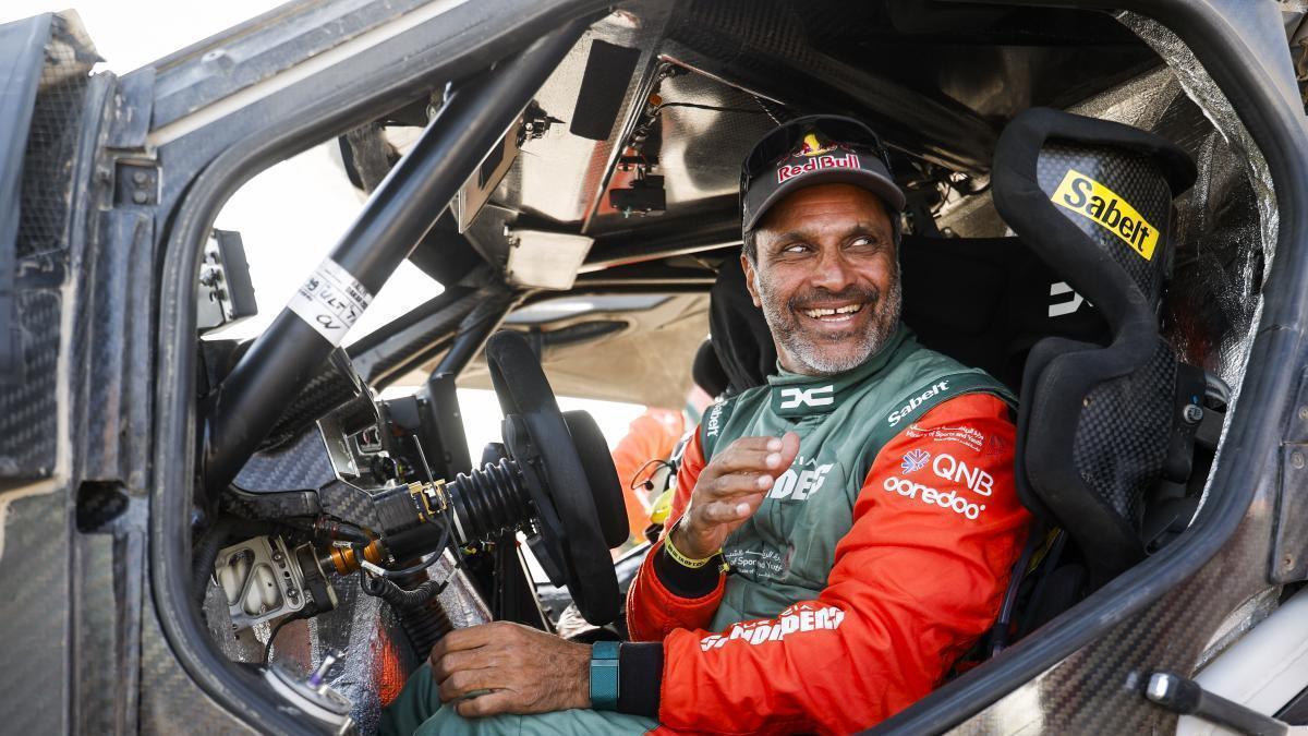 Nasser Al-Attiyah durante el Dakar 2026.