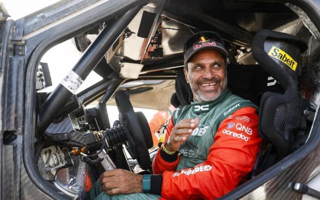 Nasser Al-Attiyah durante el Dakar 2026.