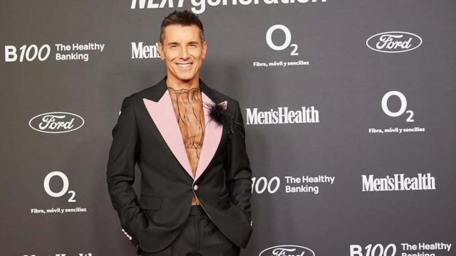 Jesús Vázquez, en la gala de los premios Men's Health Next Generation