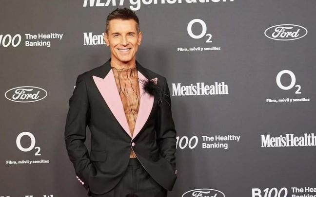 Jesús Vázquez, en la gala de los premios Men's Health Next Generation