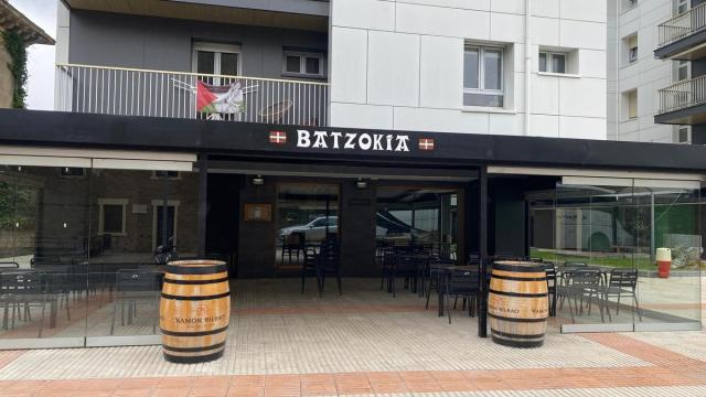 Exterior del Batzoki de Zarautz.