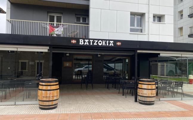 Exterior del Batzoki de Zarautz.