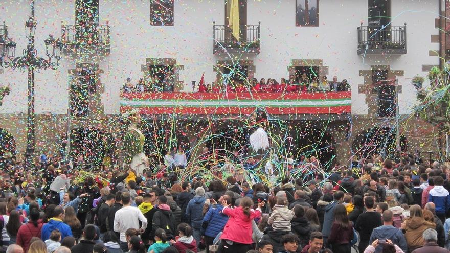 Inicio de las fiestas de San Prudencio de Lazkao.