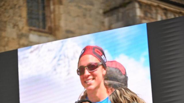 Homenaje a la montañera Amaia Agirre en Urnieta