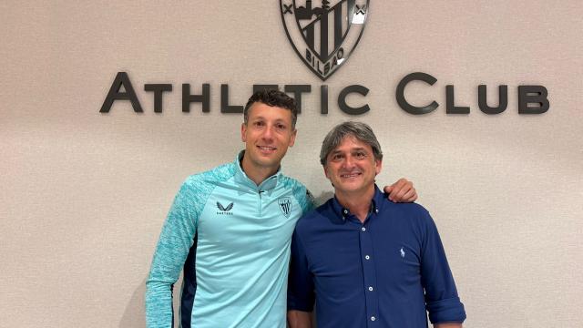 Mikel Vesga y José Manuel Monje, hoy en Lezama y en Onda Vasca