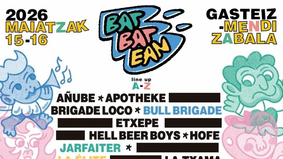 Brigade Loco, La Elite, Metrika, Roy Ellis, Segismundo Toxicomano eta Jarfaiter, Gasteizko Batbatean jaialdian.