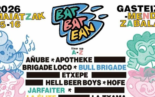 Brigade Loco, La Elite, Metrika, Roy Ellis, Segismundo Toxicomano eta Jarfaiter, Gasteizko Batbatean jaialdian.