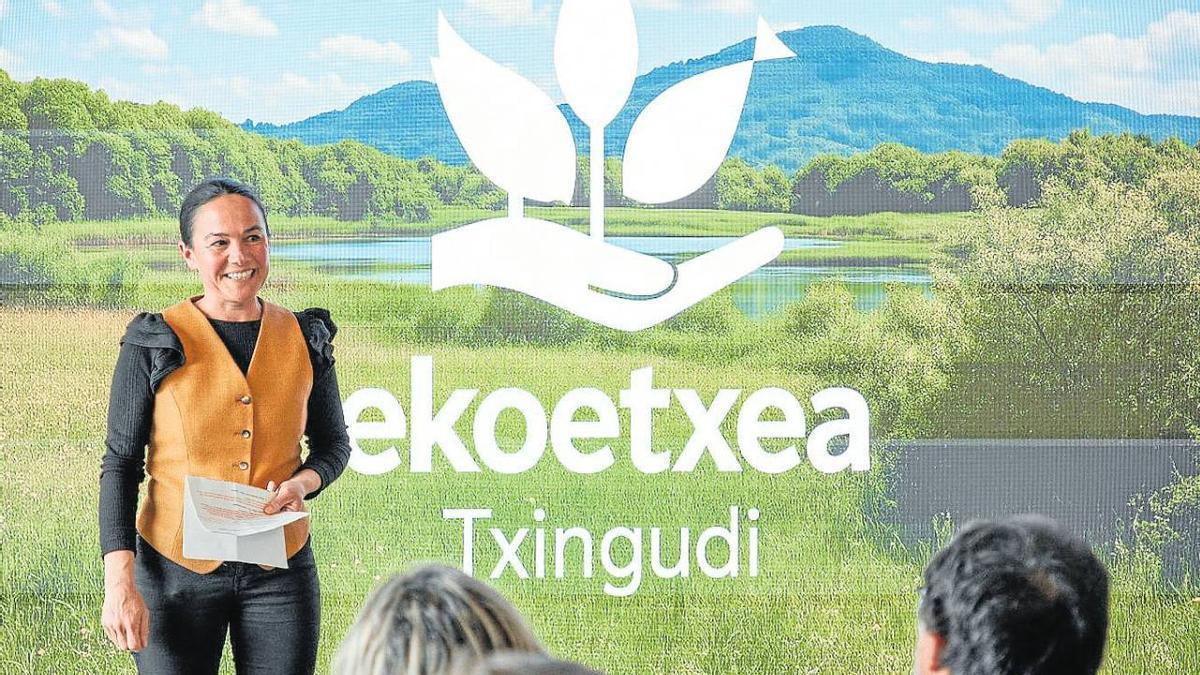 Laida Rodríguez es presidenta de Recicla-Birziklatu