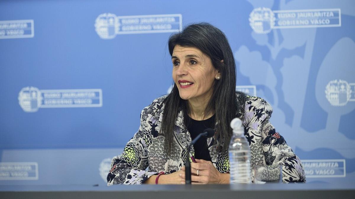 La consejera de Igualdad, Justicia y Políticas Sociales del Gobierno vasco, Nerea Melgosa