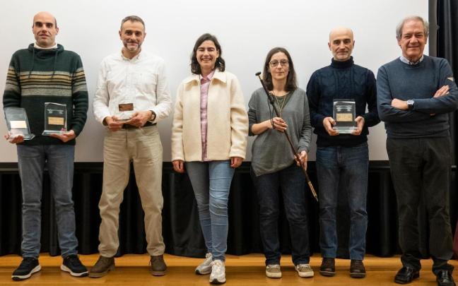 Foto de la entrega de premios del concurso 'Ciudad de Irun' del pasado año.