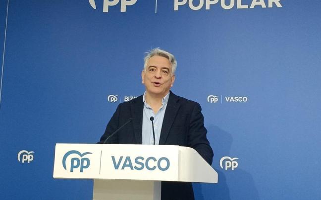 El presidente del PP vasco, Javier de Andrés, en una foto de archivo. / EP El presidente del PP vasco, Javier de Andrés, en una foto de archivo.
