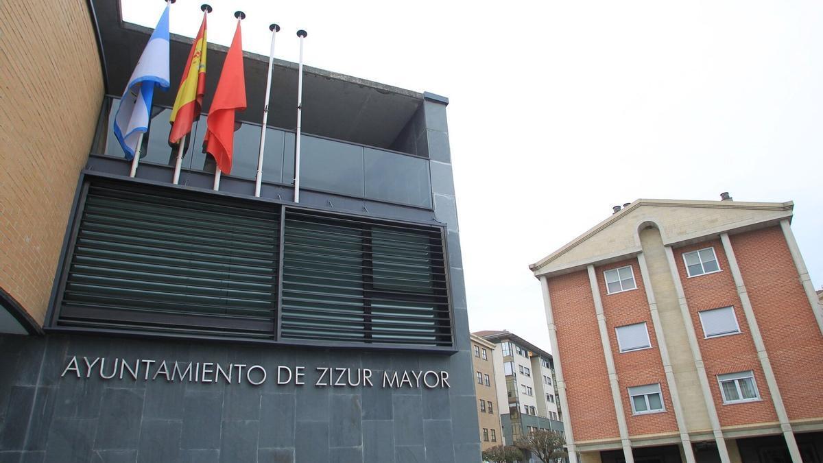 Exterior del Ayuntamiento de Zizur Mayor. Foto: Javier Bergasa