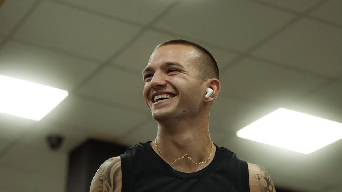 El boxeador bilbaino Jokin García.