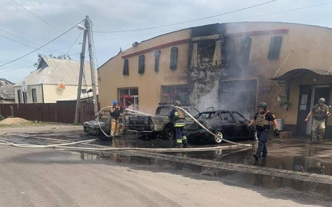 El bombardeo ha ocurrido en la ciudad de Liman, en la región de Donetsk. El bombardeo ha ocurrido en la ciudad de Liman, en la región de Donetsk.