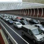 Imagen de archivo de los accesos a Bilbao por San Mamés.