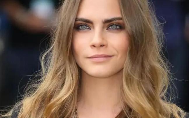 La modelo y actriz Cara Delevingne