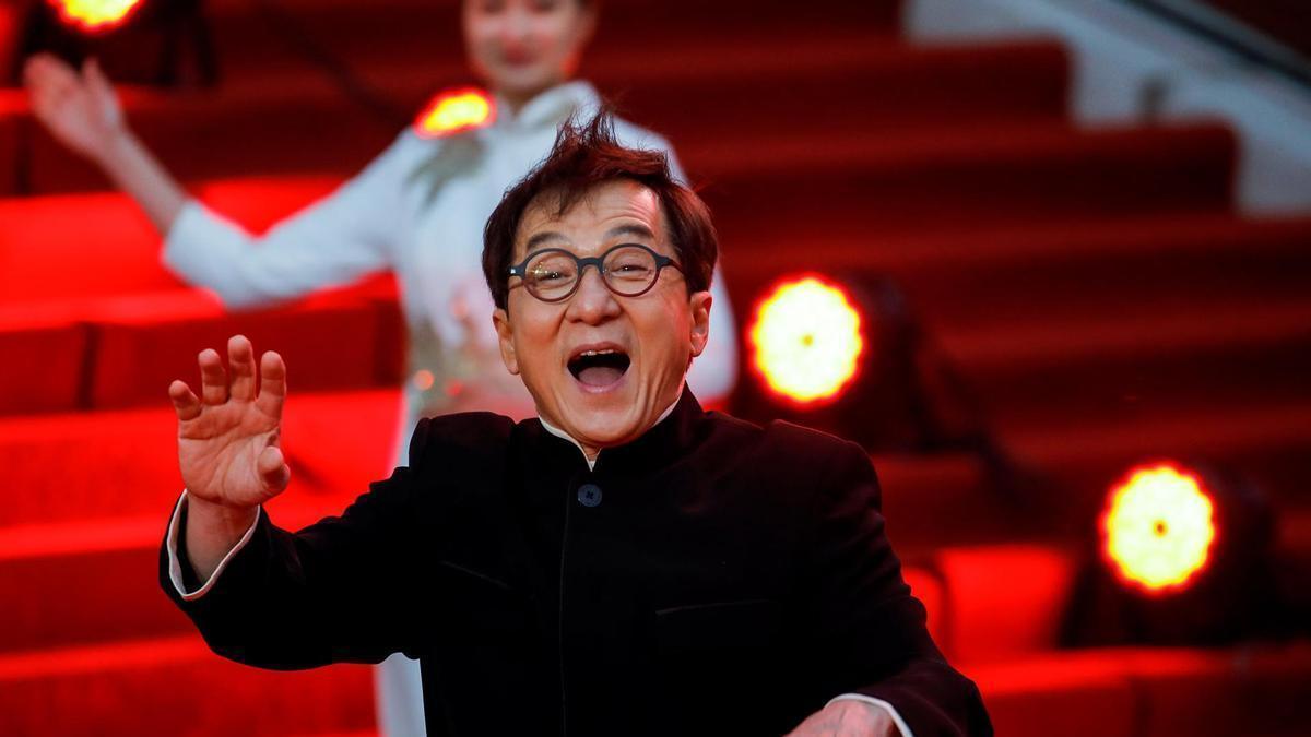 Jackie Chan en el Festival Internacional de Cine de Beijing del año pasado.