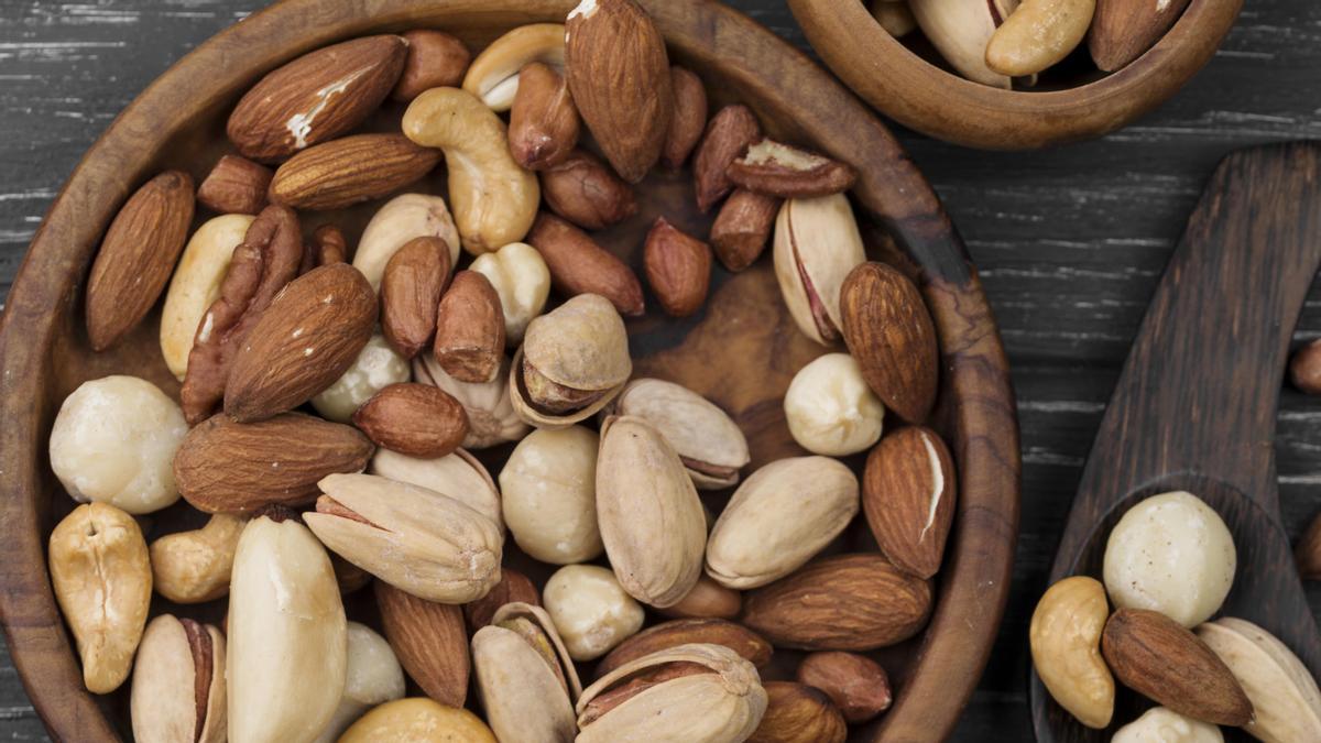 Los frutos secos están llenos de nutrientes esenciales.