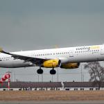 Un avión de la compañía Vueling.