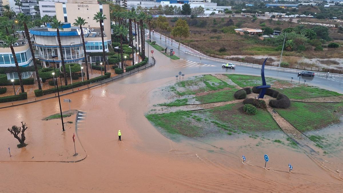 Despliegan un dispositivo especial en Ibiza tras las nuevas inundaciones