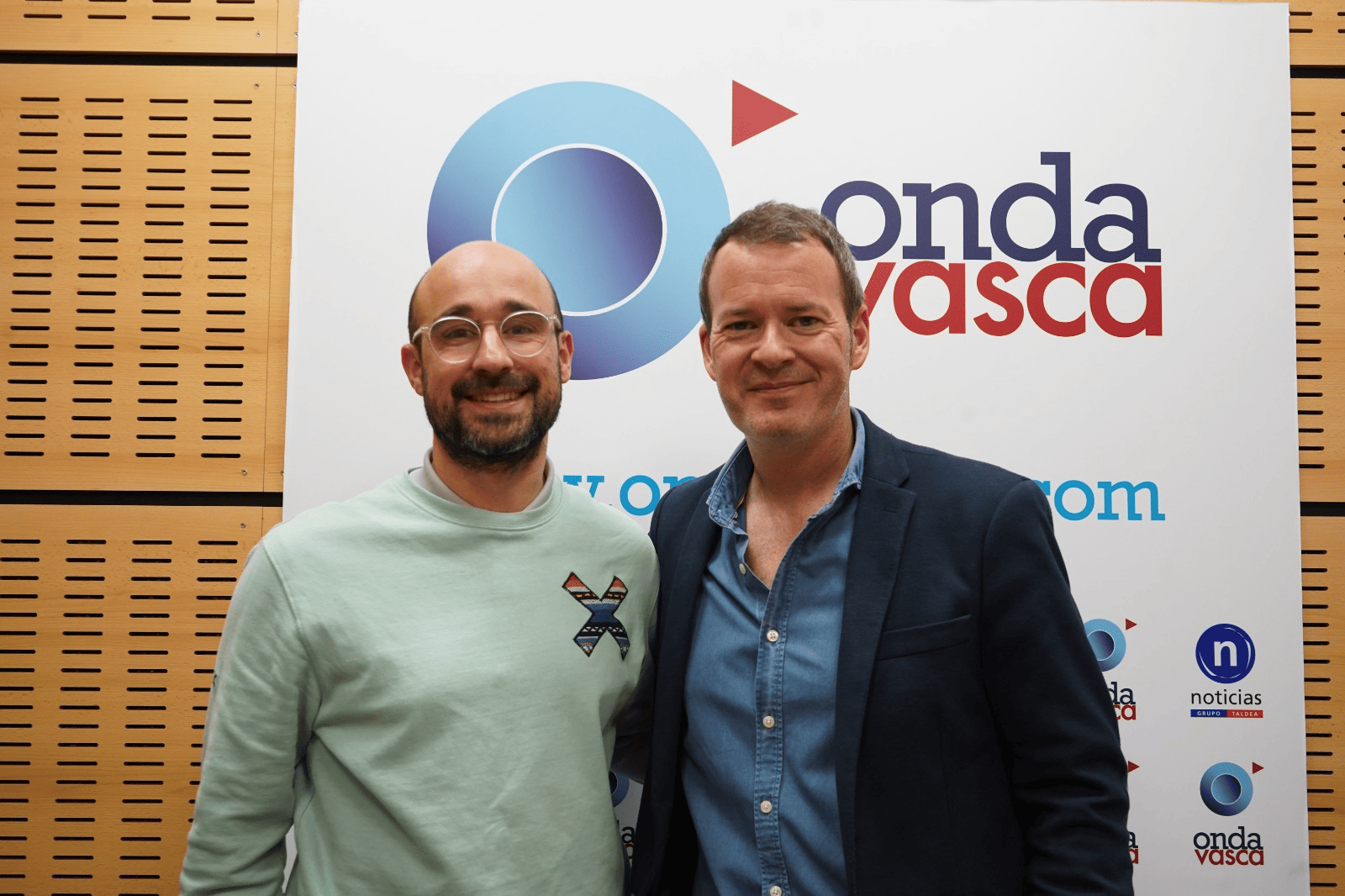 Óscar Alonso, 72 kilos, con Txema Gutiérrez en ONDA VASCA